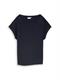 T-Shirt mit Lochstickereien sky captain blue
