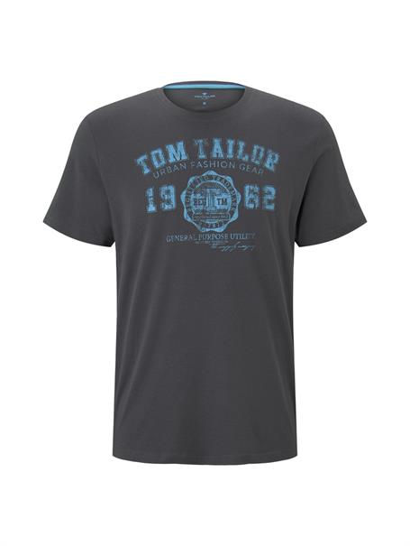 T-Shirt mit Logo-Prin tarmac grey