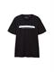 T-Shirt mit Logo Print black