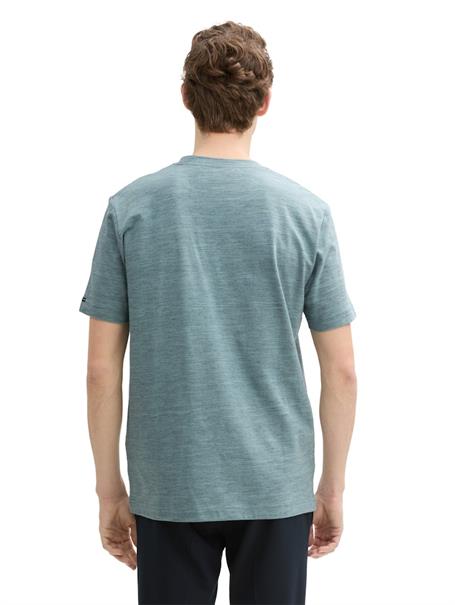 T-Shirt mit Logo-Print grey mint navy injected