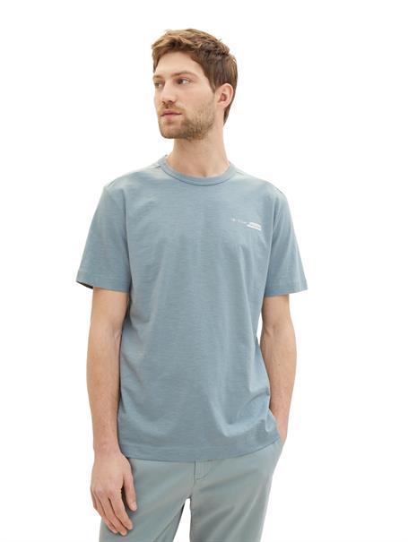 T-Shirt mit Logo Print grey mint