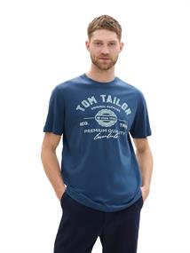 T-Shirt mit Logo-Print nighttime blue