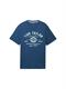 T-Shirt mit Logo-Print nighttime blue