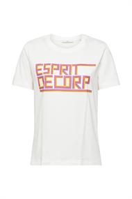 T-Shirt mit Logo-Print off white