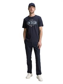 T-Shirt mit Logo-Print sky captain blue