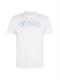 T-Shirt mit Logo Print white