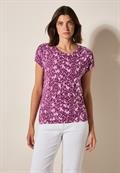 T-Shirt mit Minimal Print cherry blossom pink