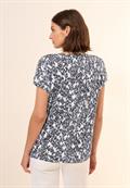 T-Shirt mit Minimal Print vanilla white
