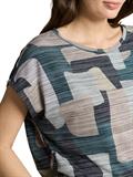 T-Shirt mit Muster big abstract print