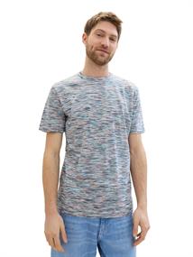 T-Shirt mit Muster coral multicolor spacedye