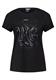 T-Shirt mit Pailetten black