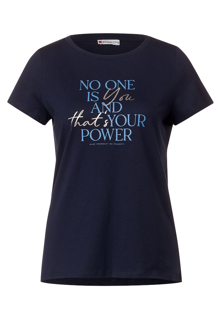 bequem mit One Street kaufen T-Shirt Partprint legend bei T-Shirt rose Damen online