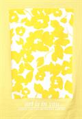 T-Shirt mit Partprint merry yellow