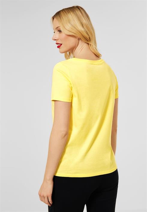 t-shirt-mit-partprint-merry-yellow