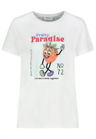 T-Shirt mit Photo Print white - strawberry