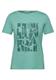 T-Shirt mit Print adriatic green