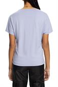 T-Shirt mit Print auf der Vorderseite light blue lavender