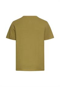 T-Shirt mit Print aus nachhaltigem Organic Cotton mosstone
