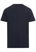 T-Shirt mit Print aus nachhaltigem Organic Cotton night blue1