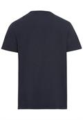 T-Shirt mit Print aus nachhaltigem Organic Cotton night blue2