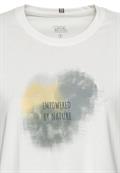 T-Shirt mit Print aus nachhaltigem Organic Cotton placement cloud