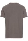 T-Shirt mit Print aus nachhaltigem Organic Cotton rock grey