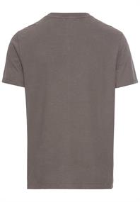 T-Shirt mit Print aus nachhaltigem Organic Cotton rock grey