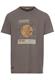 T-Shirt mit Print aus nachhaltigem Organic Cotton rock grey