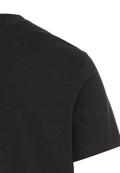 T-Shirt mit Print aus Organic Cotton dark navy