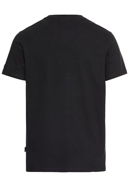 T-Shirt mit Print aus Organic Cotton dark navy