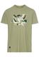 T-Shirt mit Print aus Organic Cotton dusty khaki