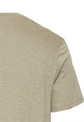 T-Shirt mit Print aus Organic Cotton khaki