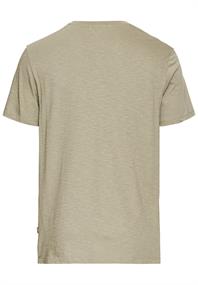 T-Shirt mit Print aus Organic Cotton khaki