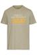 T-Shirt mit Print aus Organic Cotton khaki