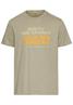 T-Shirt mit Print aus Organic Cotton khaki