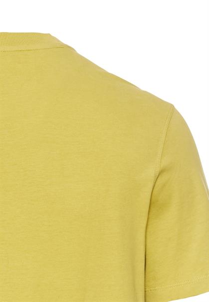 T-Shirt mit Print aus Organic Cotton moss