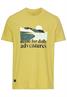 T-Shirt mit Print aus Organic Cotton moss