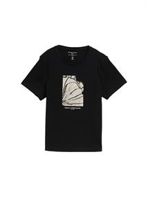T-Shirt mit Print black