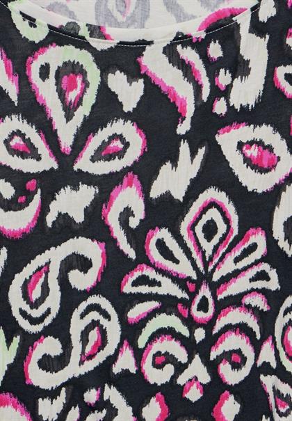 T-Shirt mit Print black