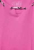 T-Shirt mit Print Detail bloomy pink