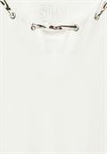 T-Shirt mit Print Detail vanilla white