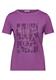T-Shirt mit Print iced violet