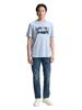T-Shirt mit Print light powder blue