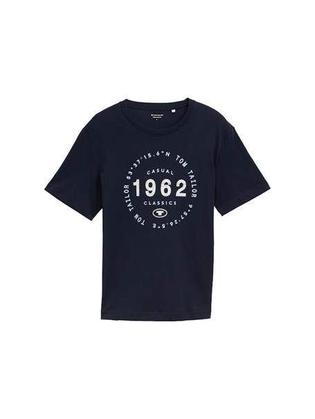 T-Shirt mit Print light powder blue