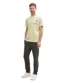 T-Shirt mit Print lime cream green