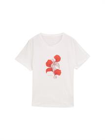 T-Shirt mit Print off white 3