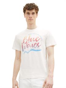 T-Shirt mit Print off white