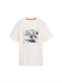 T-Shirt mit Print off white