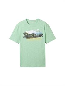 T-Shirt mit Print paradise mint