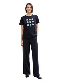 T-Shirt mit Print sky captain blue